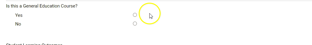Gif of radio button field function