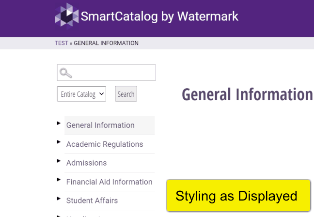 Narrative Styling as Displayed in online Catalog GIF